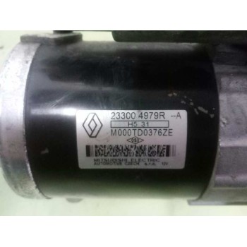 Recambio de motor arranque para nissan juke (f15) acenta referencia OEM IAM 233004979R M000TD0376ZE 