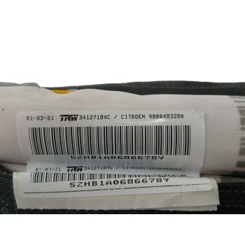 Recambio de airbag cortina delantero izquierdo para citroën c4 grand picasso 1.2 12v e-thp / puretech referencia OEM IAM 9800483