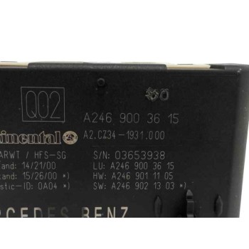 Recambio de modulo electronico para mercedes-benz clase gla (x156) gla 200 cdi / d (156.908) referencia OEM IAM A2469003615  