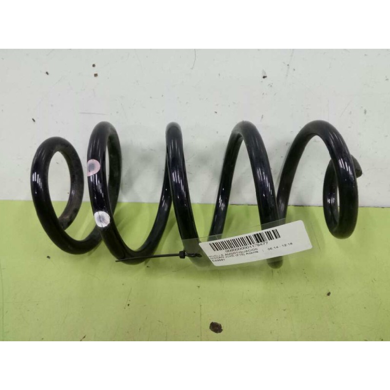 Recambio de muelle amortiguacion para nissan juke (f15) acenta referencia OEM IAM 550201KA1D  