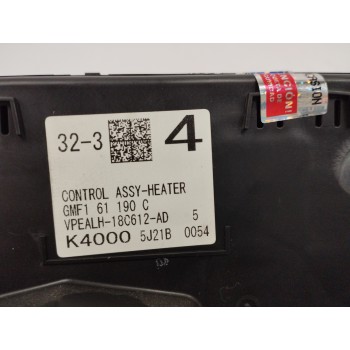 Recambio de mando climatizador para mazda 6 station wagon (gj, gl) 2.2 d referencia OEM IAM VPEALH18C612AD DOS SOPORTES ROTOS 