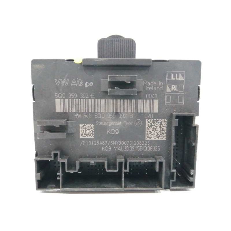 Recambio de modulo electronico para volkswagen touran (5t1) 1.6 16v tdi dpf referencia OEM IAM 5Q0959392E Recambio de modulo electronico para volkswagen touran (5t1) 1.6 16v tdi dpf referencia OEM IAM 5Q0959392E