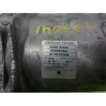 Recambio de compresor aire acondicionado para nissan juke (f15) acenta referencia OEM IAM 92600BV80A  