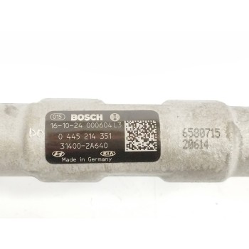 Recambio de rampa inyectora para kia optima 1.7 crdi cat referencia OEM IAM 314002A640 0445214351 