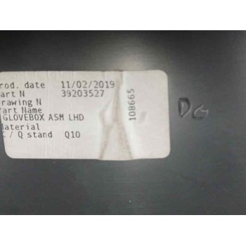 Recambio de guantera para opel astra k sports tourer 1.6 cdti dpf referencia OEM IAM 39203527  