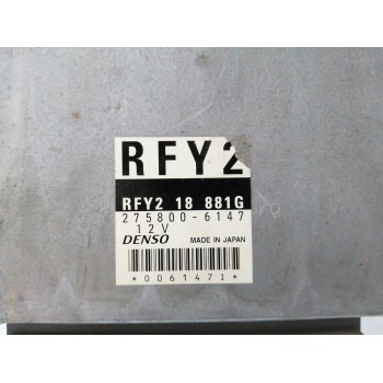 Recambio de centralita motor uce para mazda 6 berlina (gg) 2.0 diesel cat referencia OEM IAM RFY218881G 2758006147 