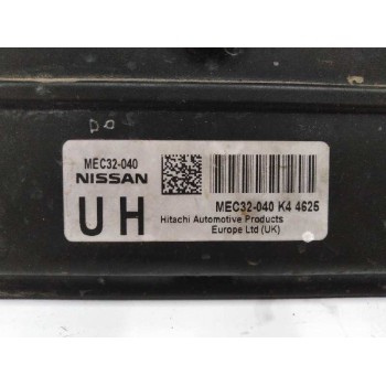 Recambio de centralita motor uce para nissan micra (k12e) 1.2 cat referencia OEM IAM MEC32040  