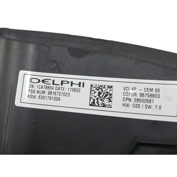 Recambio de mando volante para citroën c4 picasso 1.2 12v e-thp / puretech referencia OEM IAM 98167370ZD  
