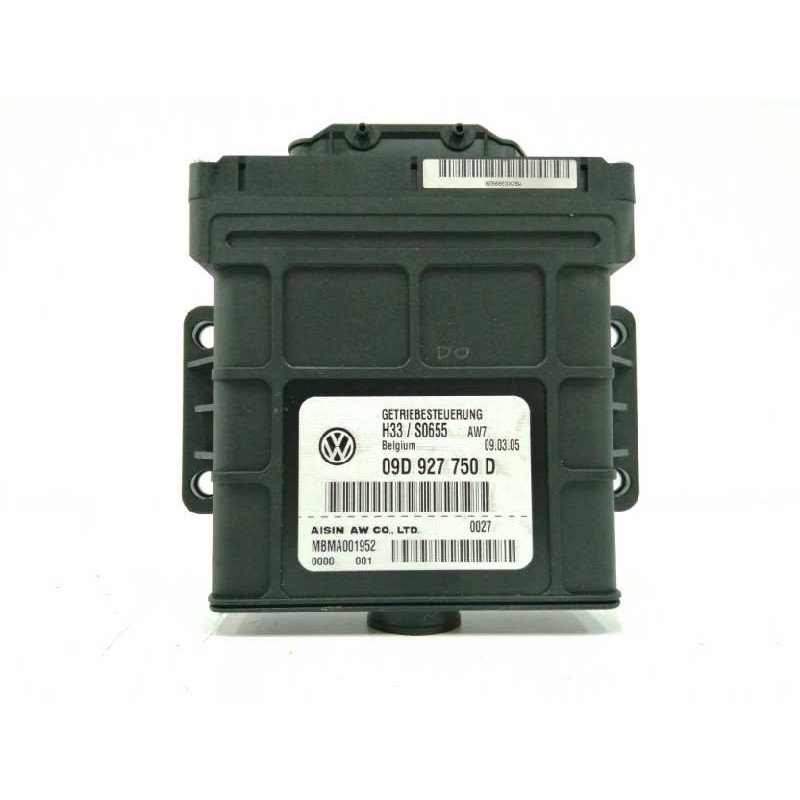 Recambio de centralita cambio automatico para volkswagen touareg (7la) 3.0 v6 tdi dpf referencia OEM IAM 09D927750D  