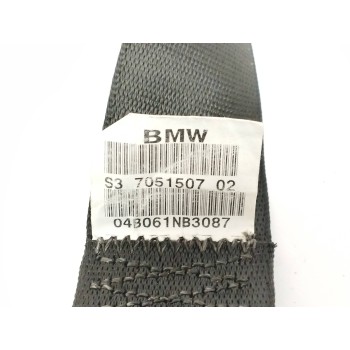 Recambio de cinturon seguridad trasero izquierdo para bmw x5 (e53) 3.0 turbodiesel cat referencia OEM IAM 7051507  