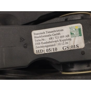 Recambio de pedal embrague para audi a1 (8x) 1.6 tdi referencia OEM IAM 6R1721059AB  