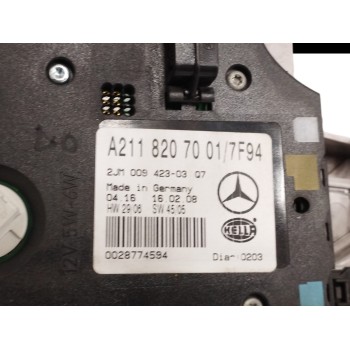 Recambio de luz interior para mercedes-benz clase e (w211) berlina 2.2 cdi cat referencia OEM IAM A2118207001  