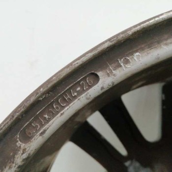 Recambio de llanta para citroën c5 berlina 1.6 16v hdi fap referencia OEM IAM HUNGARO3 6,5JX16CH4-26 DV156-T04