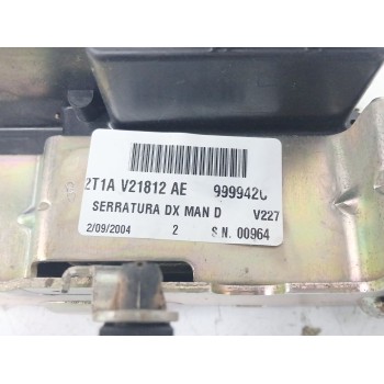 Recambio de cerradura puerta delantera derecha para ford transit connect (p65_, p70_, p80_) 1.8 tdci referencia OEM IAM 2T1AV218