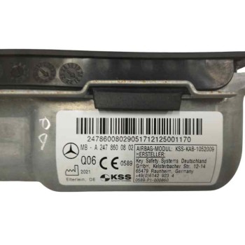 Recambio de airbag delantero izquierdo para mercedes-benz gla (h247) gla 200 d (247.712) referencia OEM IAM A2478600802 DE RODIL