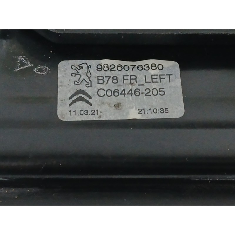 ELEVALUNAS DELANTERO IZQUIERDO 9825709780