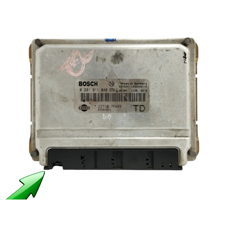 Recambio de centralita motor uce para nissan terrano/terrano.ii (r20) 2.7 turbodiesel referencia OEM IAM 237107F469 OBSERVAR FOT