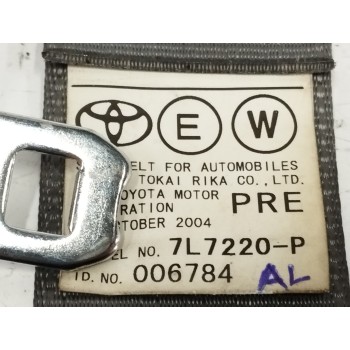 Recambio de cinturon seguridad delantero derecho para toyota prius (nhw20) 1.5 cat referencia OEM IAM 7L7220P  