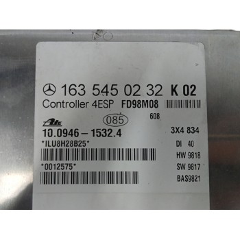 Recambio de centralita abs para mercedes-benz clase m (w163) 3.2 v6 18v cat referencia OEM IAM 1635450232 10094615324 