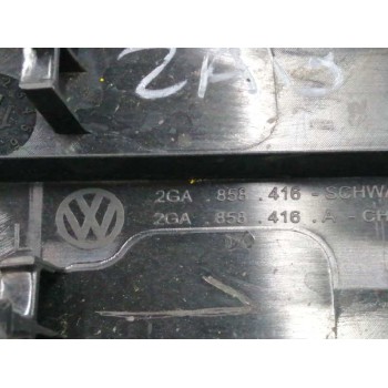 Recambio de moldura para volkswagen t-roc referencia OEM IAM 2GA858416 DEL SALPICADERO AZUL