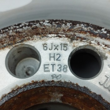 Recambio de llanta para audi a3 (8l) 1.9 tdi referencia OEM IAM 8L0601025M 6JX15H2 ET38 