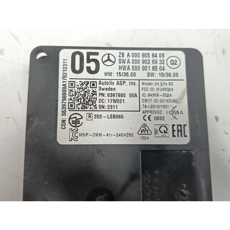 MODULO ELECTRONICO A0009026932 A0009018504