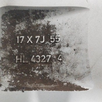 Recambio de llanta para honda civic berlina (fn) 2.2 ctdi referencia OEM IAM SMR770A 17X7J55 5H 5X115