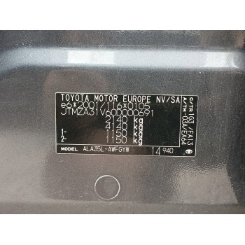 Recambio de carroceria corte para toyota rav 4 (a3) 2.2 d-4d cat referencia OEM IAM   