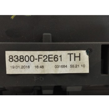 Recambio de cuadro instrumentos para toyota auris touring sports (e18) 1.8 16v cat (híbrido) referencia OEM IAM 83800F2E61 A2C94