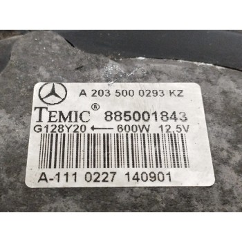 Recambio de electroventilador para mercedes-benz clase c (w203) berlina 2.2 cdi cat referencia OEM IAM A2035000293  