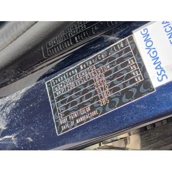 Recambio de carroceria corte para ssangyong tivoli 1.5 g15dtf referencia OEM IAM   