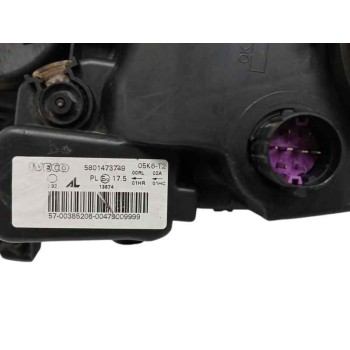 Recambio de faro derecho para iveco daily furgón 2.3 diesel referencia OEM IAM 5801473749  