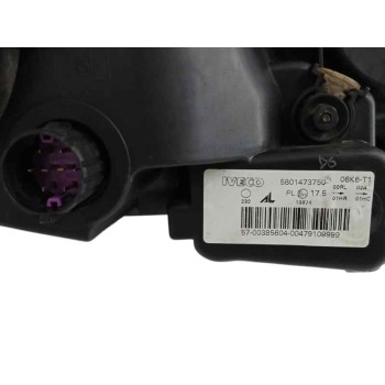 Recambio de faro izquierdo para iveco daily furgón 2.3 diesel referencia OEM IAM 5801473750  