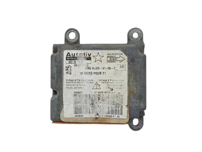 Recambio de centralita airbag para peugeot 206 berlina 2.0 hdi cat referencia OEM IAM 9652275880 602327300 