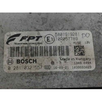 Recambio de centralita motor uce para iveco daily furgón 2.3 diesel referencia OEM IAM 5801919281 0281032557 