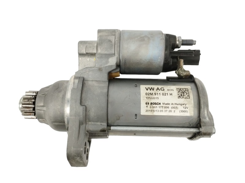 Recambio de motor arranque para volkswagen polo (6c1) 1.0 referencia OEM IAM 02M911021H 0001177006 