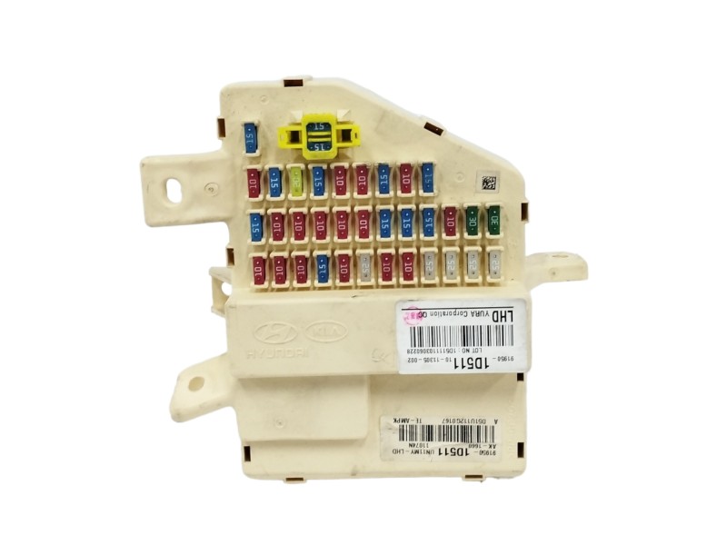 Recambio de caja reles / fusibles para kia carens (un) 1.6 crdi cat referencia OEM IAM 919501D511  