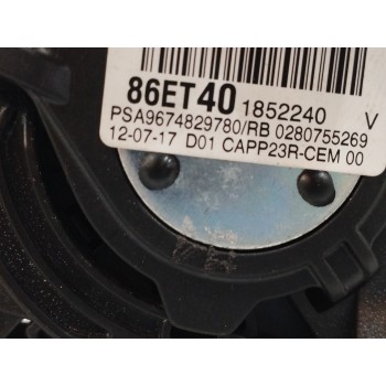 Recambio de potenciometro pedal para citroën c4 grand picasso 1.6 thp referencia OEM IAM 9674829780  