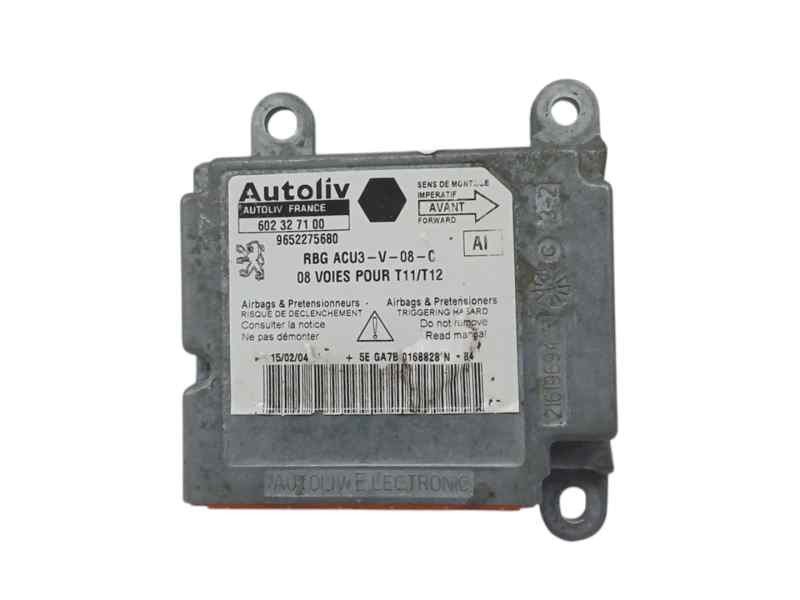 Recambio de centralita airbag para peugeot 206 berlina 2.0 hdi cat referencia OEM IAM 9652275680 602327100 