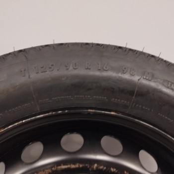 Recambio de neumatico repuesto para mercedes-benz clase c (w203) familiar 2.2 cdi cat referencia OEM IAM 2094000402 3,50BX16H2 E