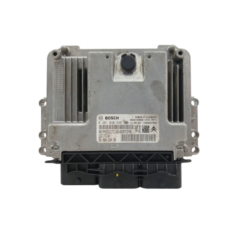 Recambio de centralita motor uce para peugeot 2008 (--.2013) 1.6 16v e-hdi fap referencia OEM IAM 9808016480 0281030548 