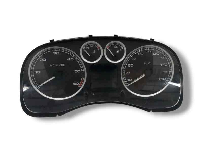 Recambio de cuadro instrumentos para peugeot 307 (s1) 1.6 16v hdi referencia OEM IAM 9647538480  
