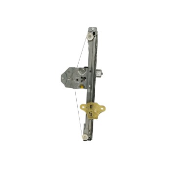 Recambio de elevalunas delantero izquierdo para renault clio iv grandtour 1.5 dci diesel fap referencia OEM IAM 807213867R  