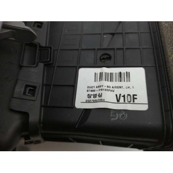 Recambio de rejilla aireadora para kia stonic (yb) 1.0 t-gdi referencia OEM IAM 97480H8100FHV DELANTERA IZQUIERDA CON DESPERFECT