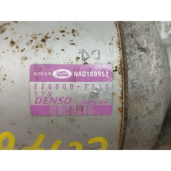 Recambio de motor arranque para mg serie 75 (j/rj) 2.5 v6 24v cat referencia OEM IAM NAD100952 2280007710 