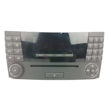 SISTEMA AUDIO / RADIO CD A2118702889 CROMADO RULETA DETERIORADO 