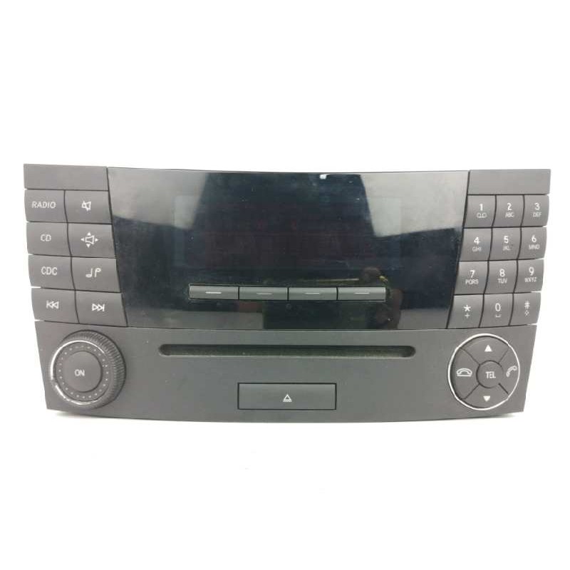 Recambio de sistema audio / radio cd para mercedes-benz clase e (w211) berlina 3.0 v6 cat referencia OEM IAM A2118702889 CROMADO