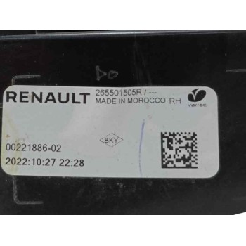 Recambio de piloto trasero derecho interior para renault megane e-tech suv ev60 referencia OEM IAM 265501505R  