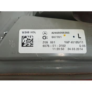 Recambio de piloto trasero izquierdo interior para mercedes-benz clase b sports tourer (w246, w242) b 180 cdi / d (246.212) refe