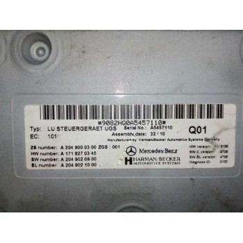 Recambio de modulo electronico para mercedes-benz clase r (w251) r 350 cdi 4-matic (251.023) referencia OEM IAM A2049000300  